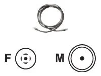 LANCOM AirLancer Kabel NJ-NP 6m