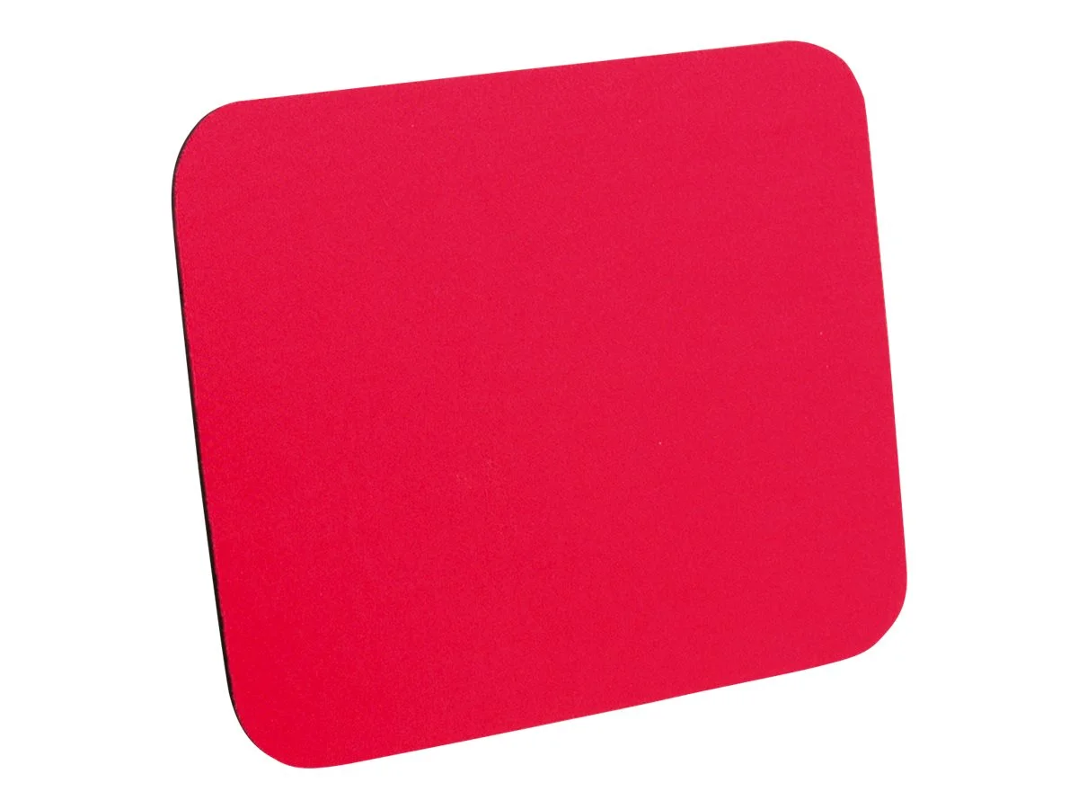 ROLINE Mausmatte rot anti-statisch