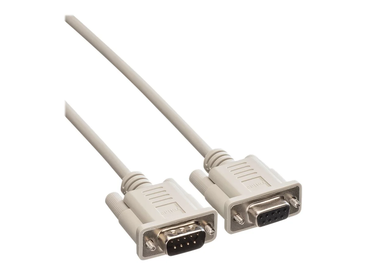 ROLINE RS232-Kabel 9pol ST-BU 10m