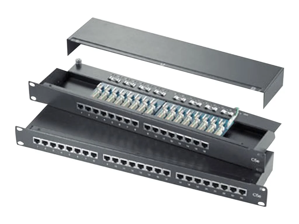 ROLINE 48,26cm Patchpanel Class D