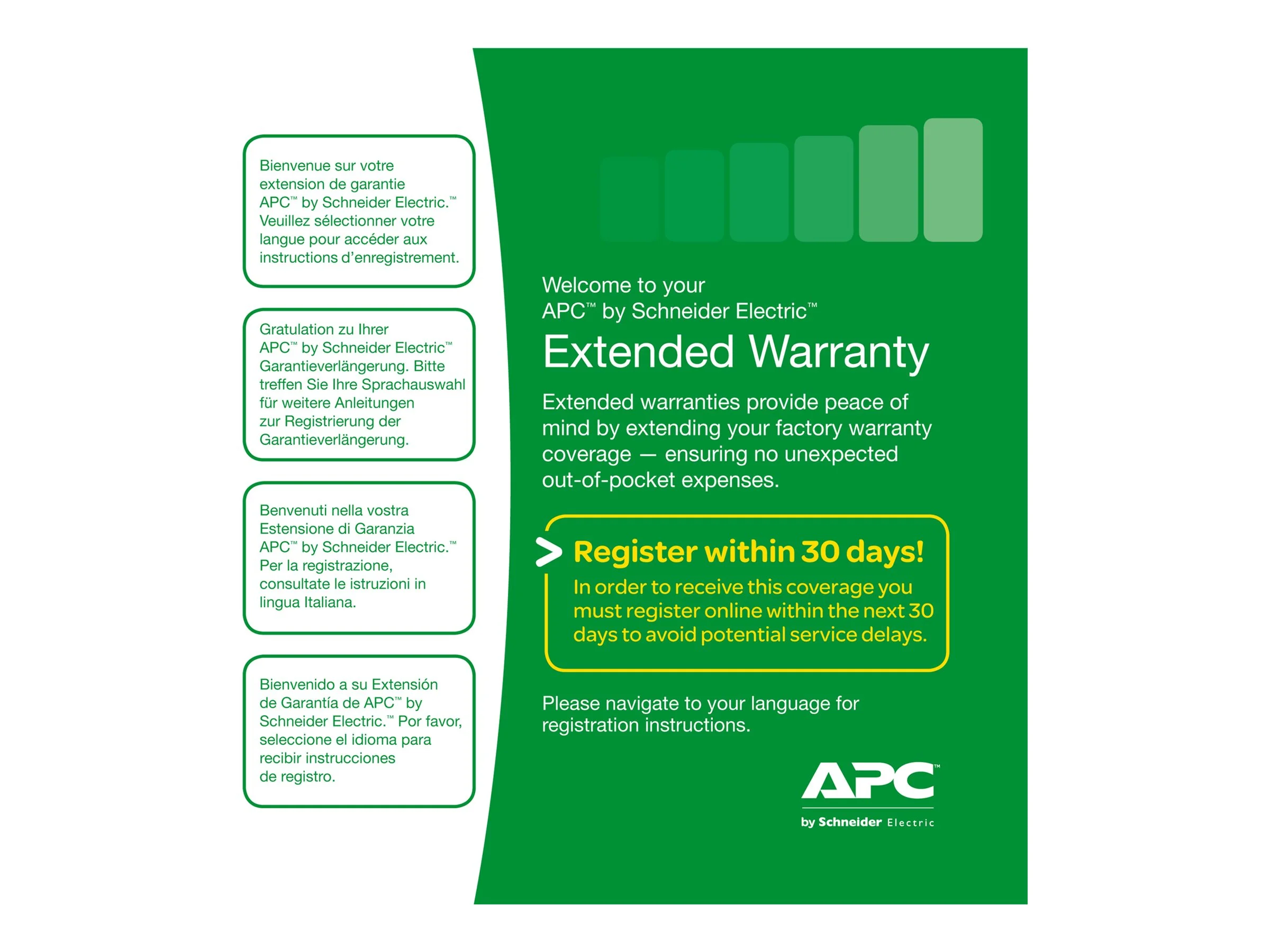 APC Service Pack 3 Years Warranty