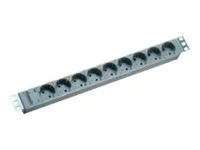 BACHMANN 48,26cm Steckdosenleiste 9fach