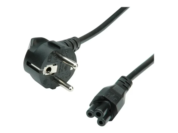 ROLINE Netzkabel 3pol. Notebook 1,8m