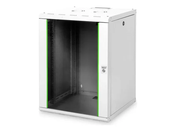 DIGITUS 48,3cm Wandschrank 16HE grau