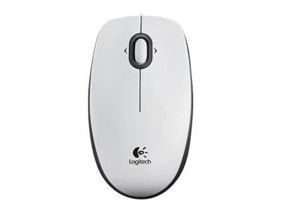 LOGI B100 Optical Mouse White USB OEM