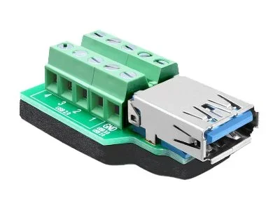 DELOCK Adapter Terminalblock > USB3.0 A-