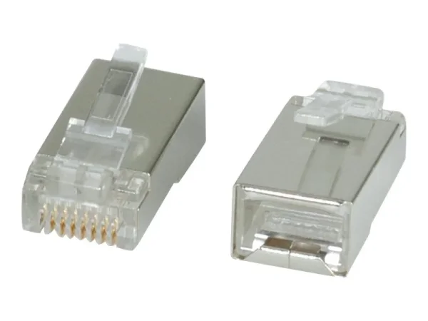 ROLINE Modular-Plug geschirmt Kat.5e 10S