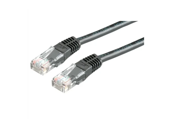 ROLINE Patchkabel Cat5e UTP 0,5m schwarz